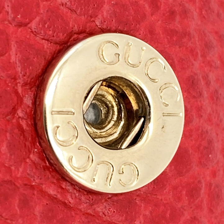 GUCCI グッチ 
 368231 ショルダーバッグ 
レザー レッド