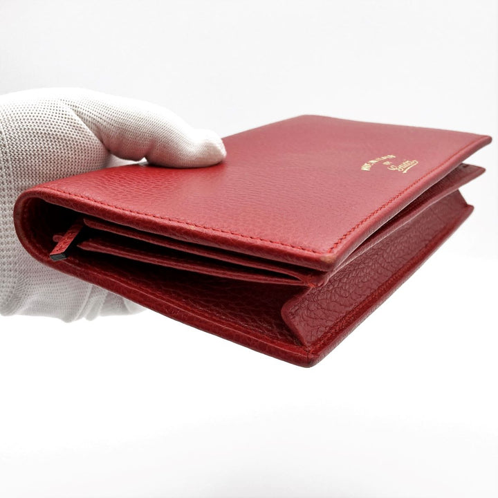 GUCCI グッチ 
 368231 ショルダーバッグ 
レザー レッド