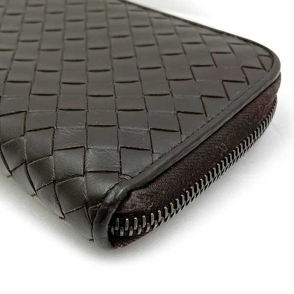 BOTTEGAVENETA ボッテガヴェネタ 
 長財布 
レザー ブラウン