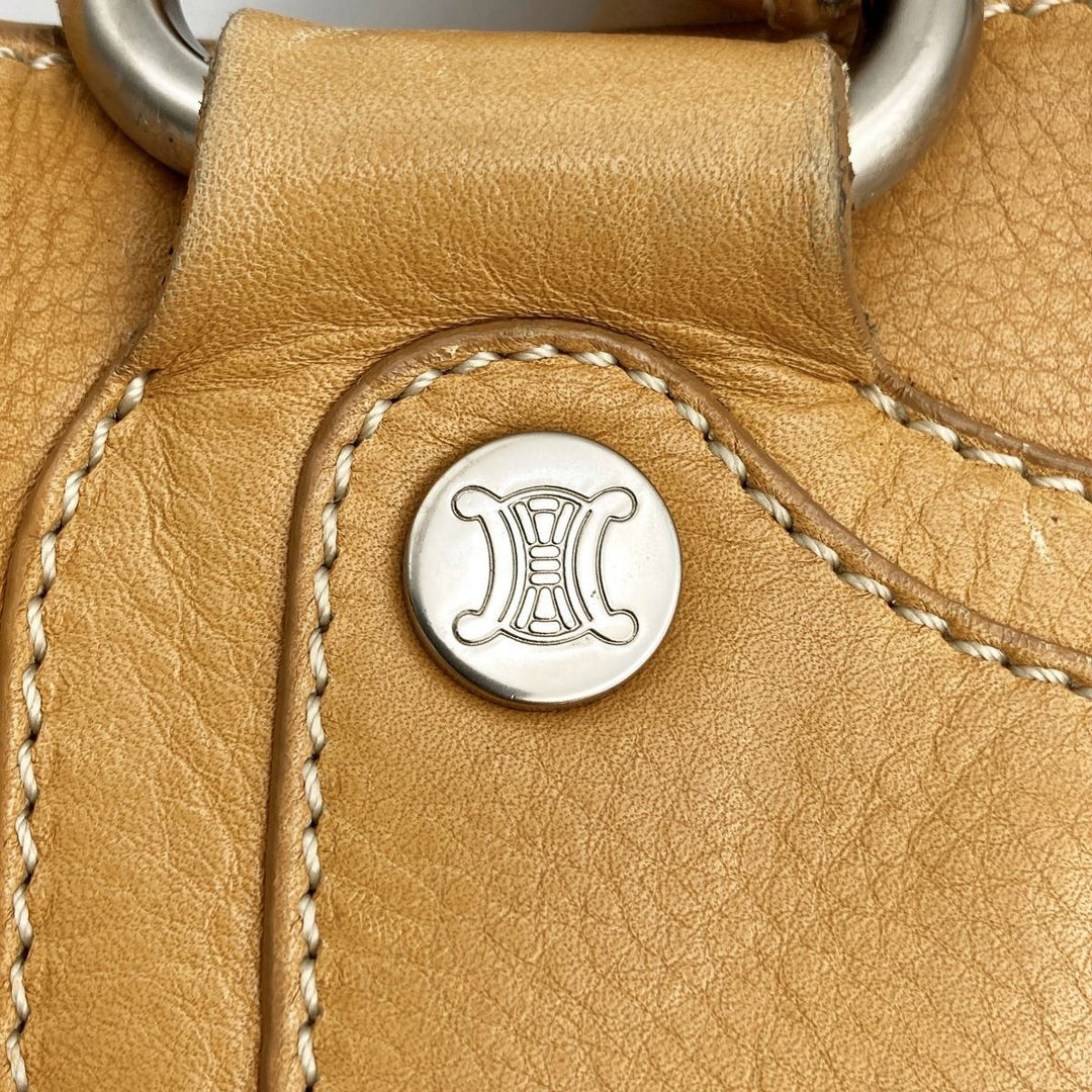 CELINE セリーヌ 
 ブギーバッグ CE00/34 ハンドバッグ 
レザー ベージュ