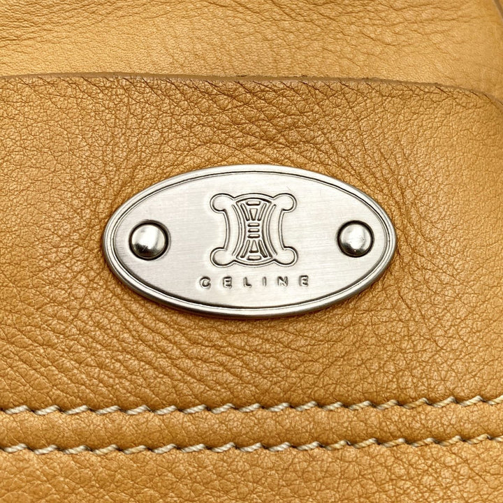 CELINE セリーヌ 
 ブギーバッグ CE00/34 ハンドバッグ 
レザー ベージュ