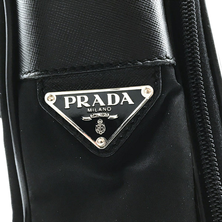 PRADA プラダ 
 ブリーフケース 
ナイロン ブラック