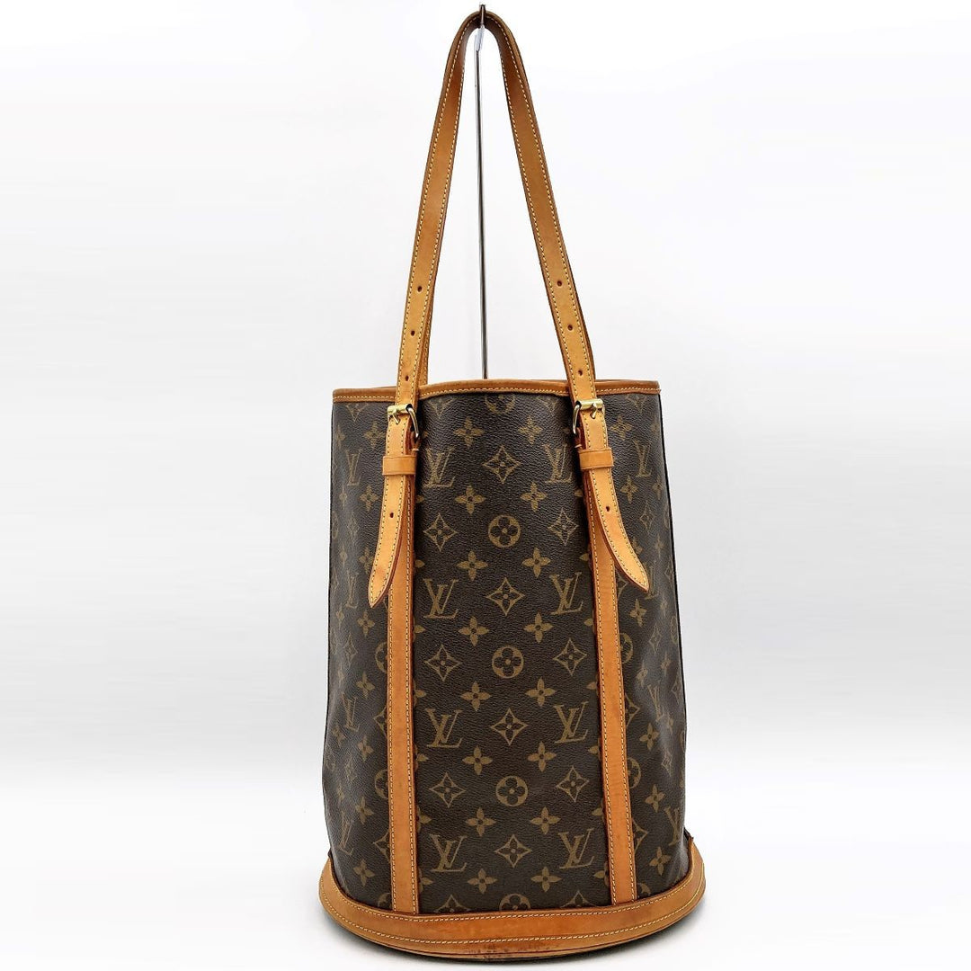 LOUIS VUITTON ルイ・ヴィトン 
 バケットGM M42236 ショルダーバッグ 
PVC ブラウン