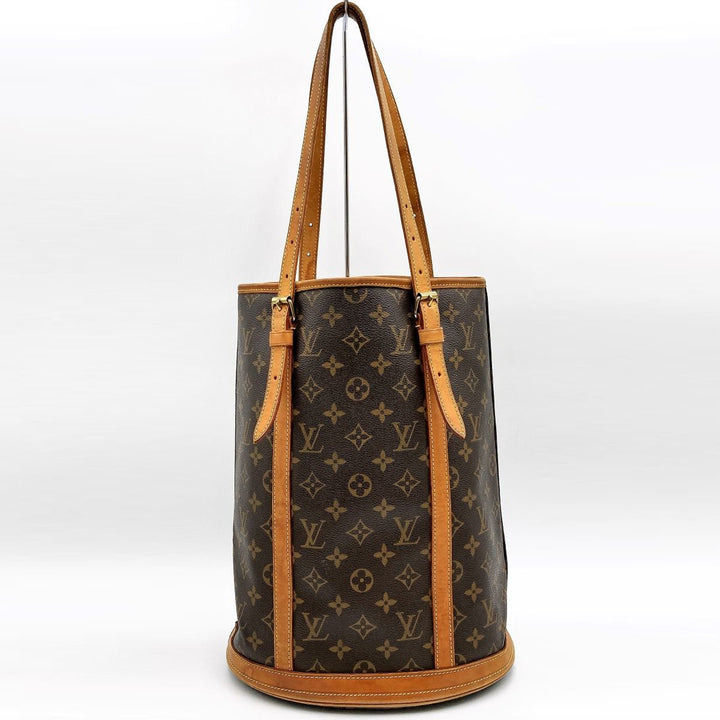 LOUIS VUITTON ルイ・ヴィトン 
 バケットGM M42236 ショルダーバッグ 
PVC ブラウン
