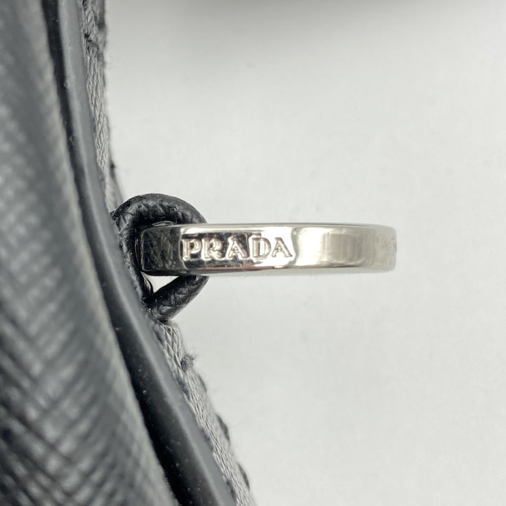 PRADA プラダ 
 トートバッグ 
レザー ブラック