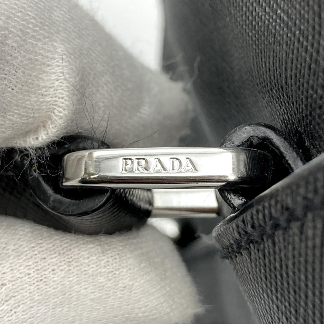PRADA プラダ 
 トートバッグ 
レザー ブラック