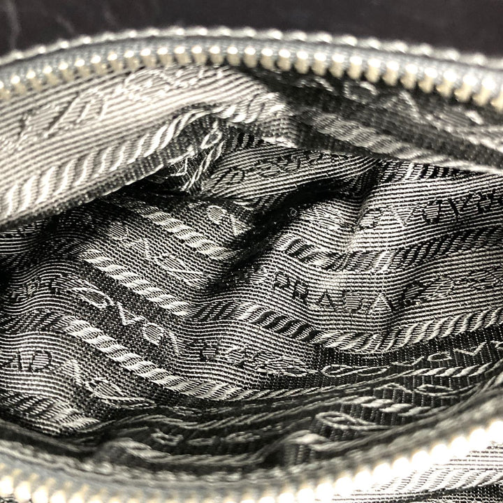 PRADA プラダ 
 BR3150 トートバッグ 
ナイロン/レザー  ブラック