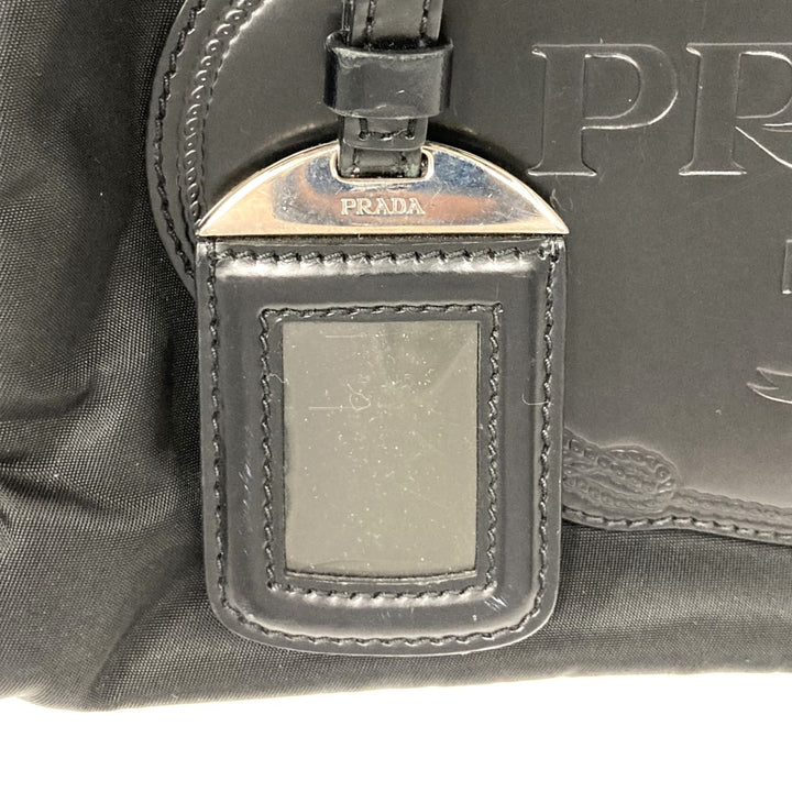 PRADA プラダ 
 BR3150 トートバッグ 
ナイロン/レザー  ブラック