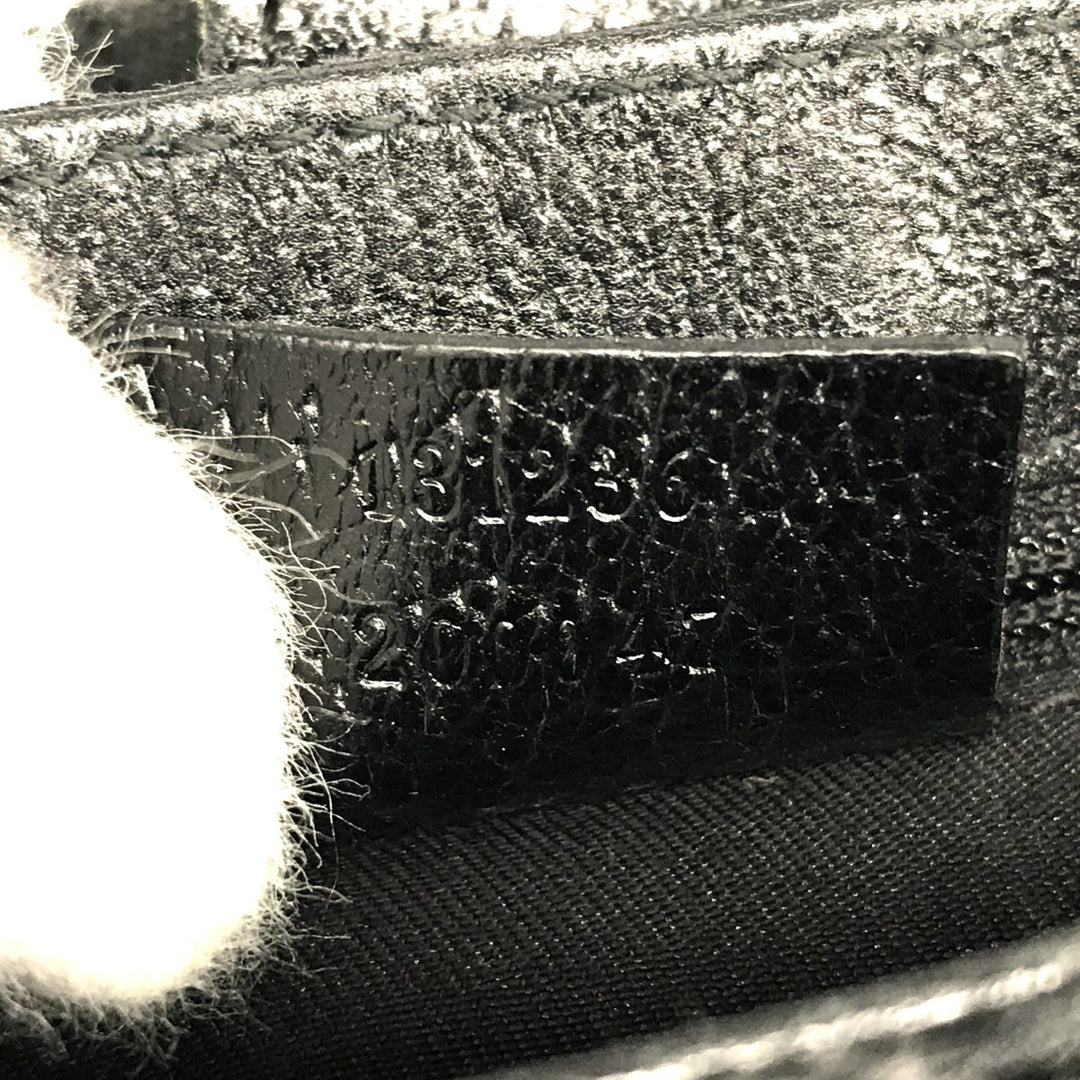 GUCCI グッチ 
 131236 ウエストバッグ 
GGキャンバス ブラック