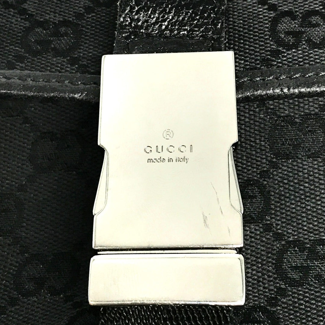 GUCCI グッチ 
 131236 ウエストバッグ 
GGキャンバス ブラック