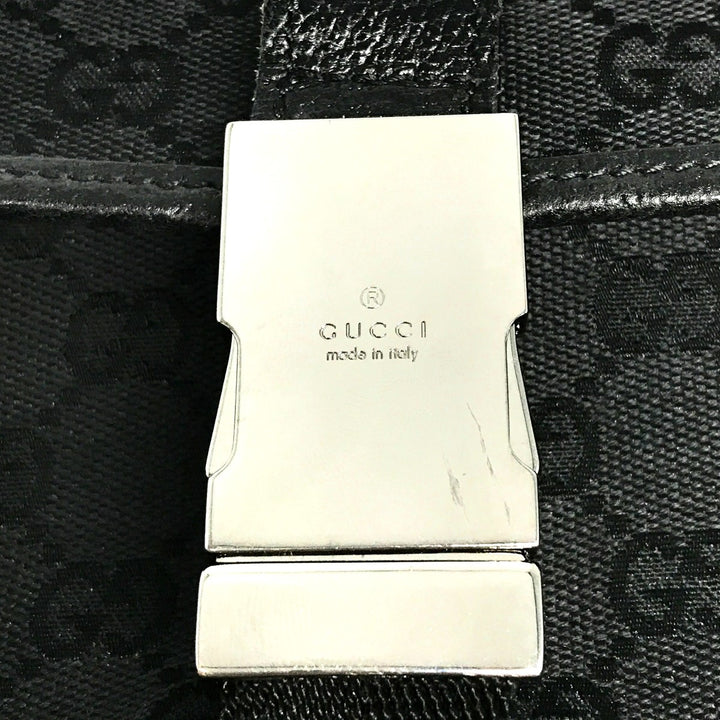GUCCI グッチ 
 131236 ウエストバッグ 
GGキャンバス ブラック