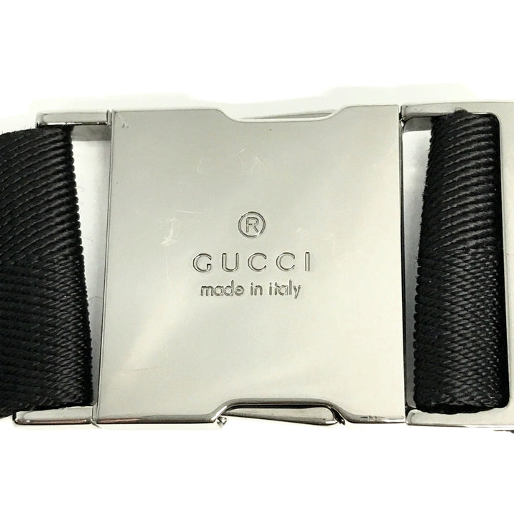 GUCCI グッチ 
 131236 ウエストバッグ 
GGキャンバス ブラック