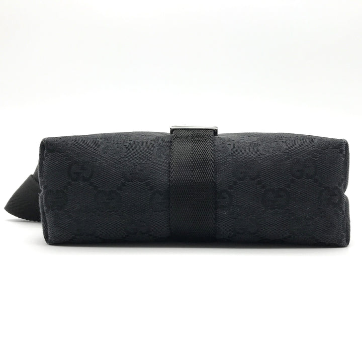 GUCCI グッチ 
 131236 ウエストバッグ 
GGキャンバス ブラック