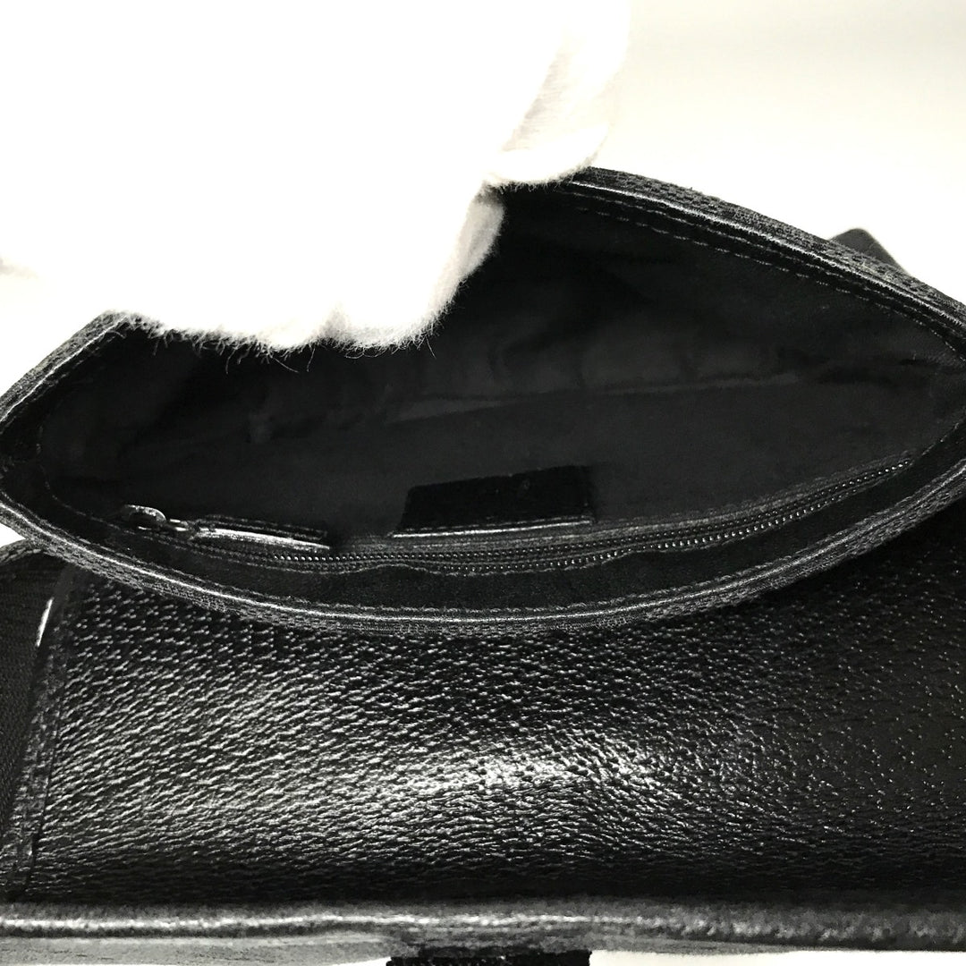 GUCCI グッチ 
 131236 ウエストバッグ 
GGキャンバス ブラック