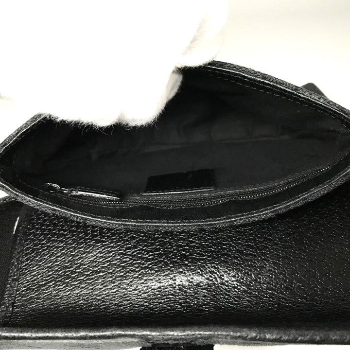 GUCCI グッチ 
 131236 ウエストバッグ 
GGキャンバス ブラック