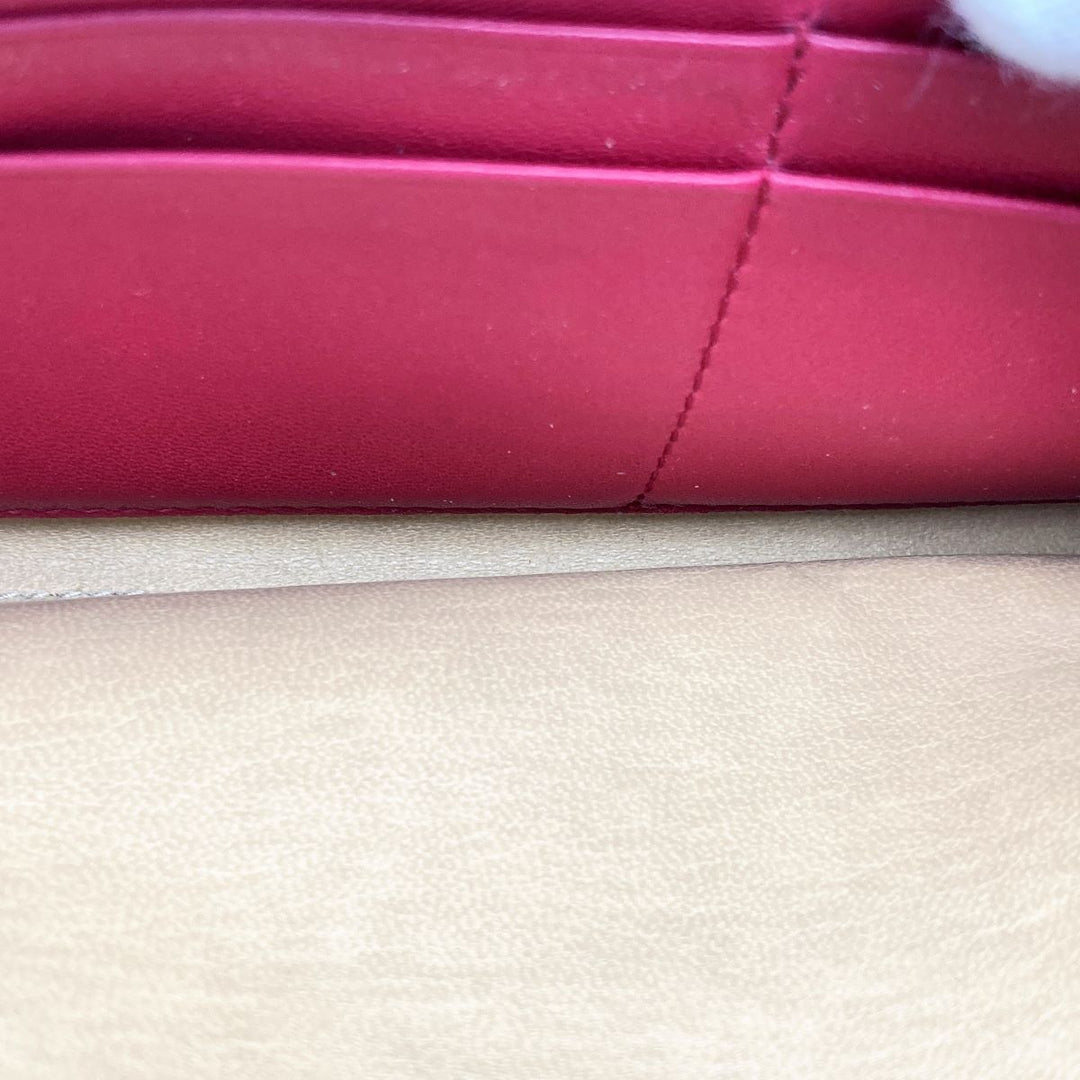 BOTTEGAVENETA ボッテガヴェネタ 
 長財布 
レザー レッド