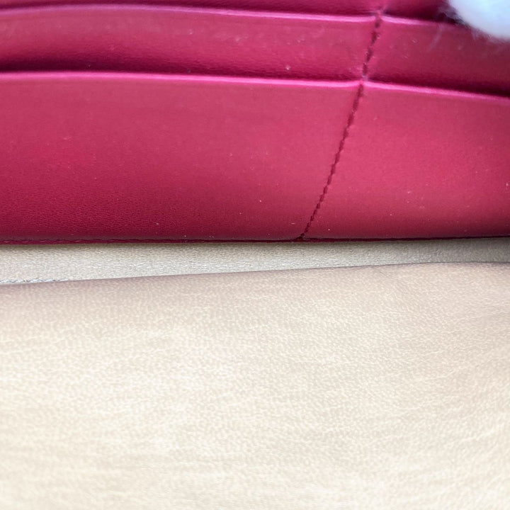 BOTTEGAVENETA ボッテガヴェネタ 
 長財布 
レザー レッド