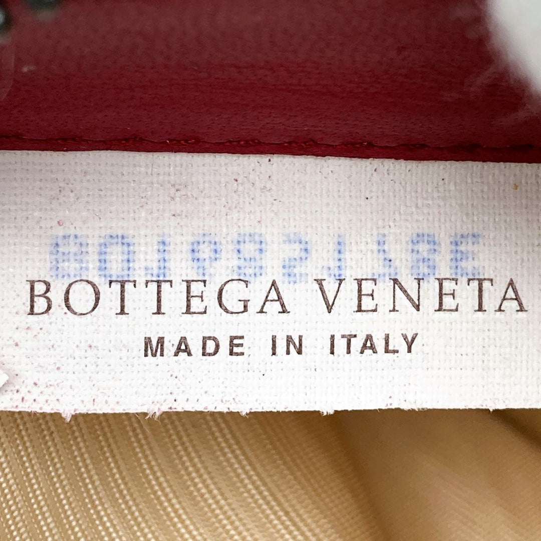 BOTTEGAVENETA ボッテガヴェネタ 
 長財布 
レザー レッド