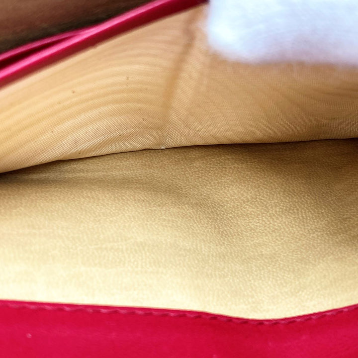 BOTTEGAVENETA ボッテガヴェネタ 
 長財布 
レザー レッド
