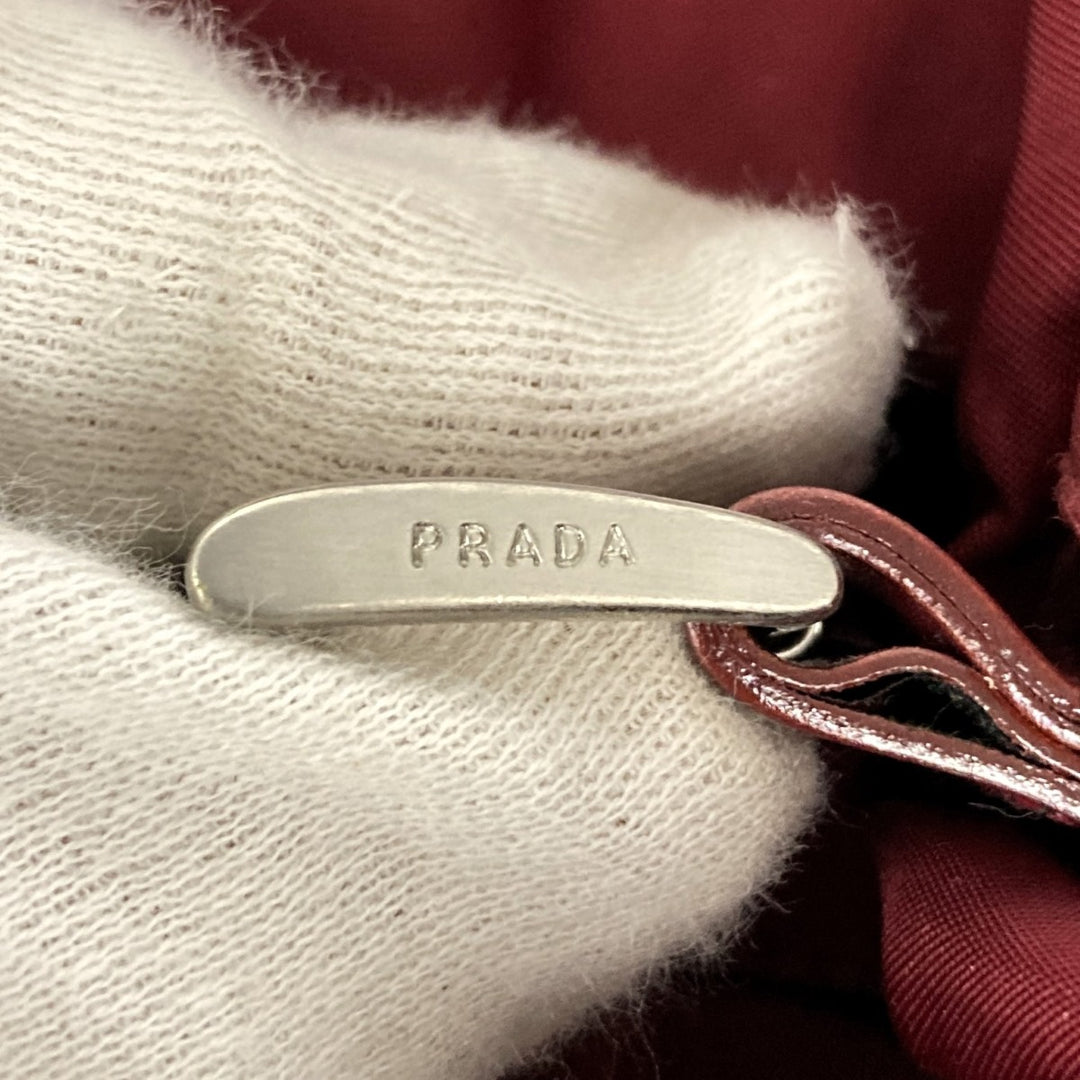 PRADA プラダ 
 リュック・デイパック 
ナイロン レッド