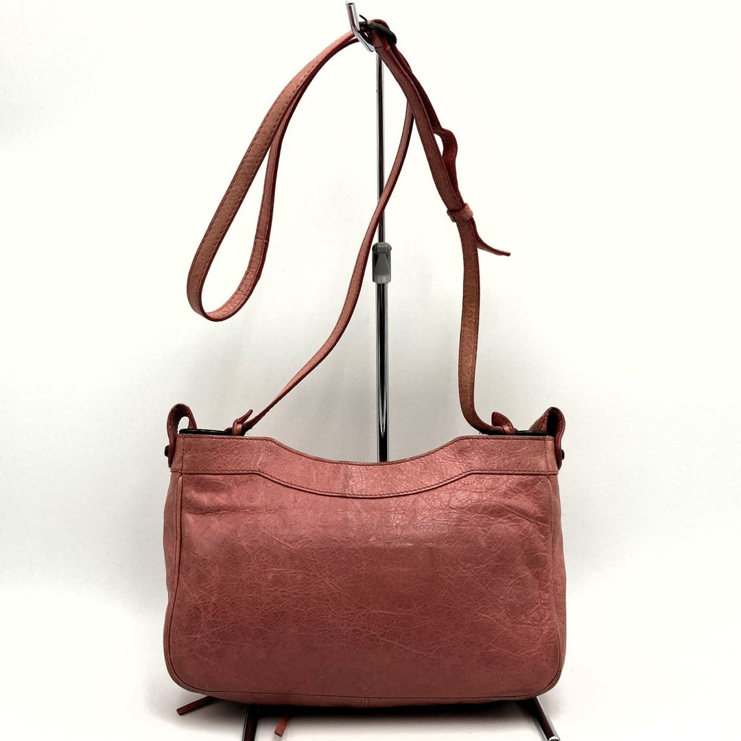 BALENCIAGA バレンシアガ 
 ショルダーバッグ 
レザー ピンク