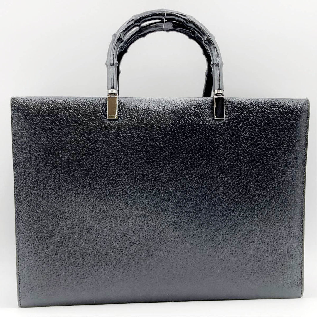 GUCCI グッチ 
 002・1034 ビジネスバッグ 
レザー ブラック