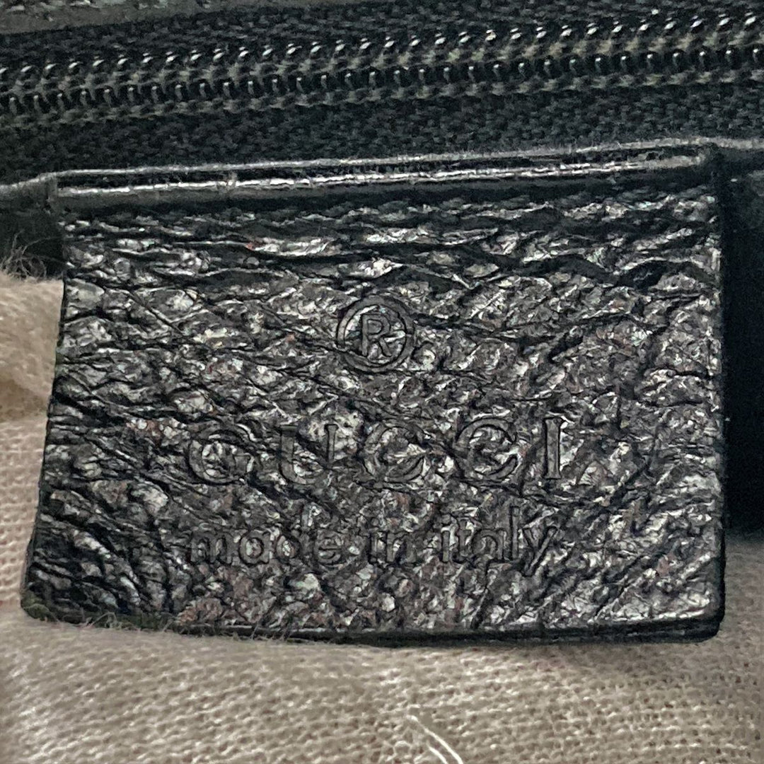 GUCCI グッチ 
 002・1034 ビジネスバッグ 
レザー ブラック