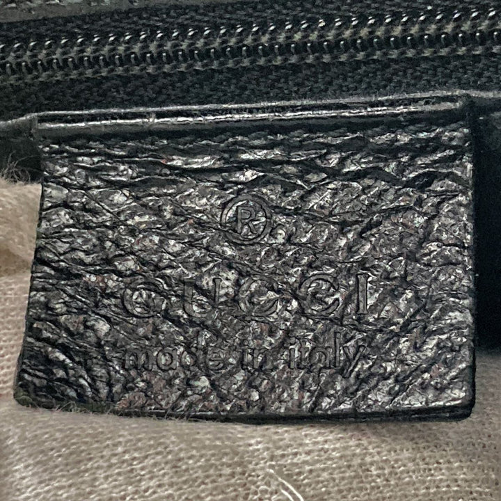 GUCCI グッチ 
 002・1034 ビジネスバッグ 
レザー ブラック
