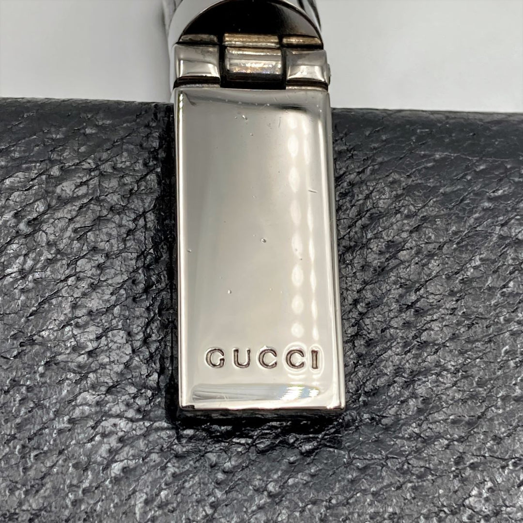 GUCCI グッチ 
 002・1034 ビジネスバッグ 
レザー ブラック