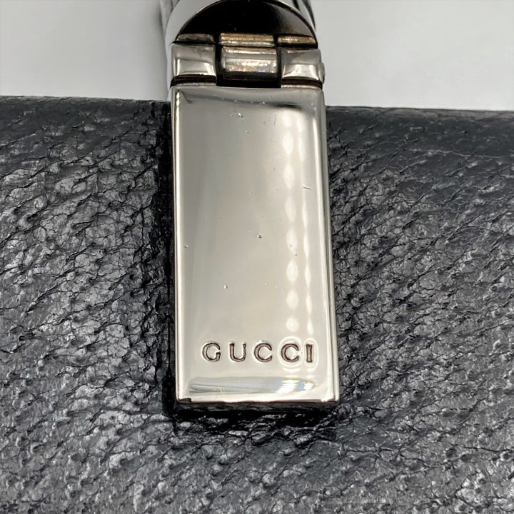 GUCCI グッチ 
 002・1034 ビジネスバッグ 
レザー ブラック