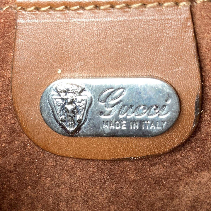 GUCCI グッチ 
 007・14・0004 ショルダーバッグ 
エレファント ブラウン