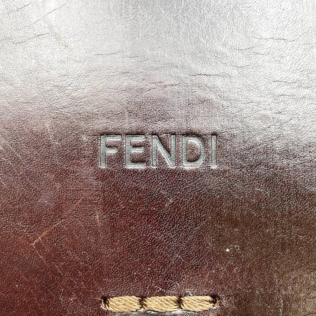 FENDI フェンディ 
 15980 リュック・デイパック 
ナイロン ブラウン