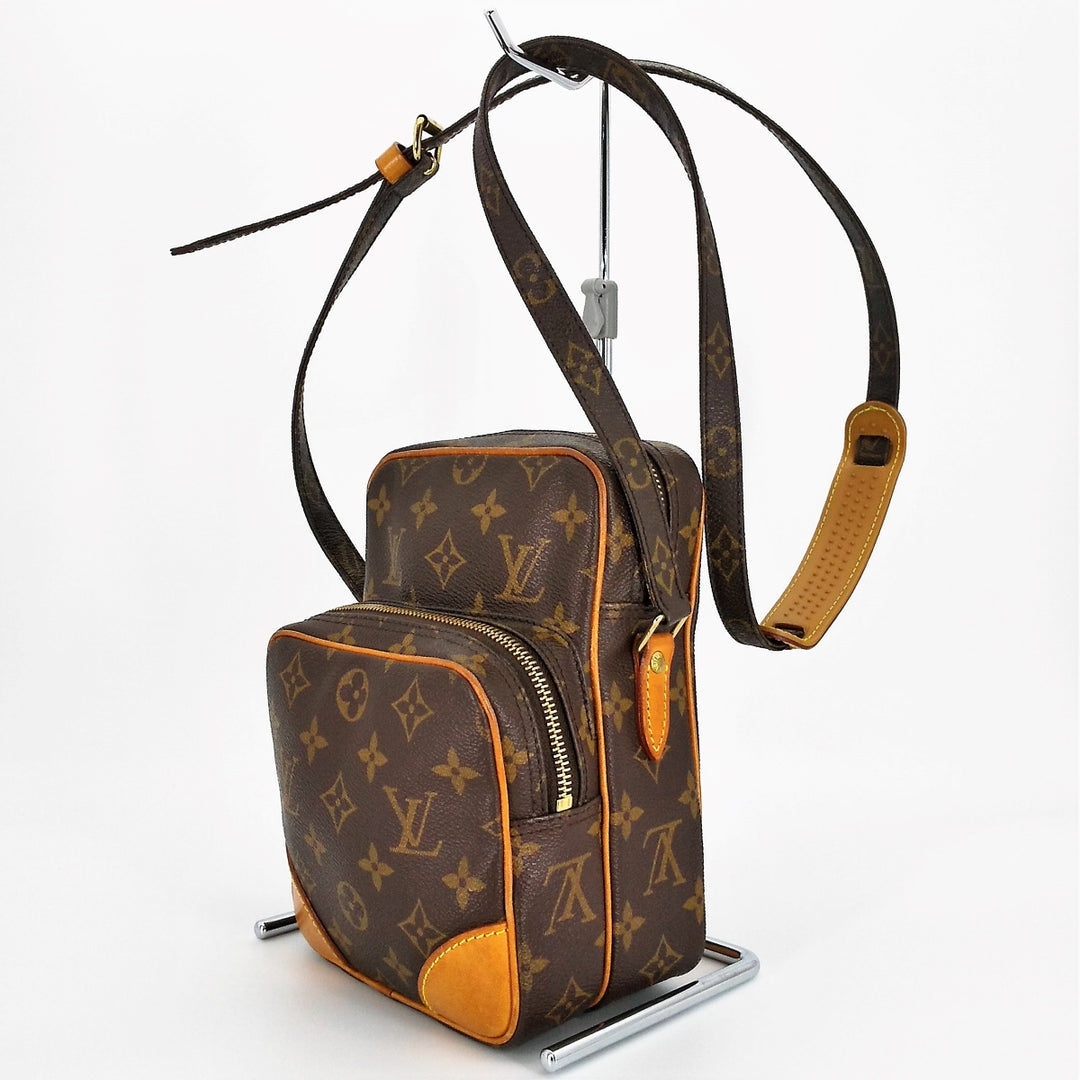 LOUIS VUITTON ルイ・ヴィトン 
 アマゾン M45236 ショルダーバッグ 
モノグラムキャンバス ブラウン