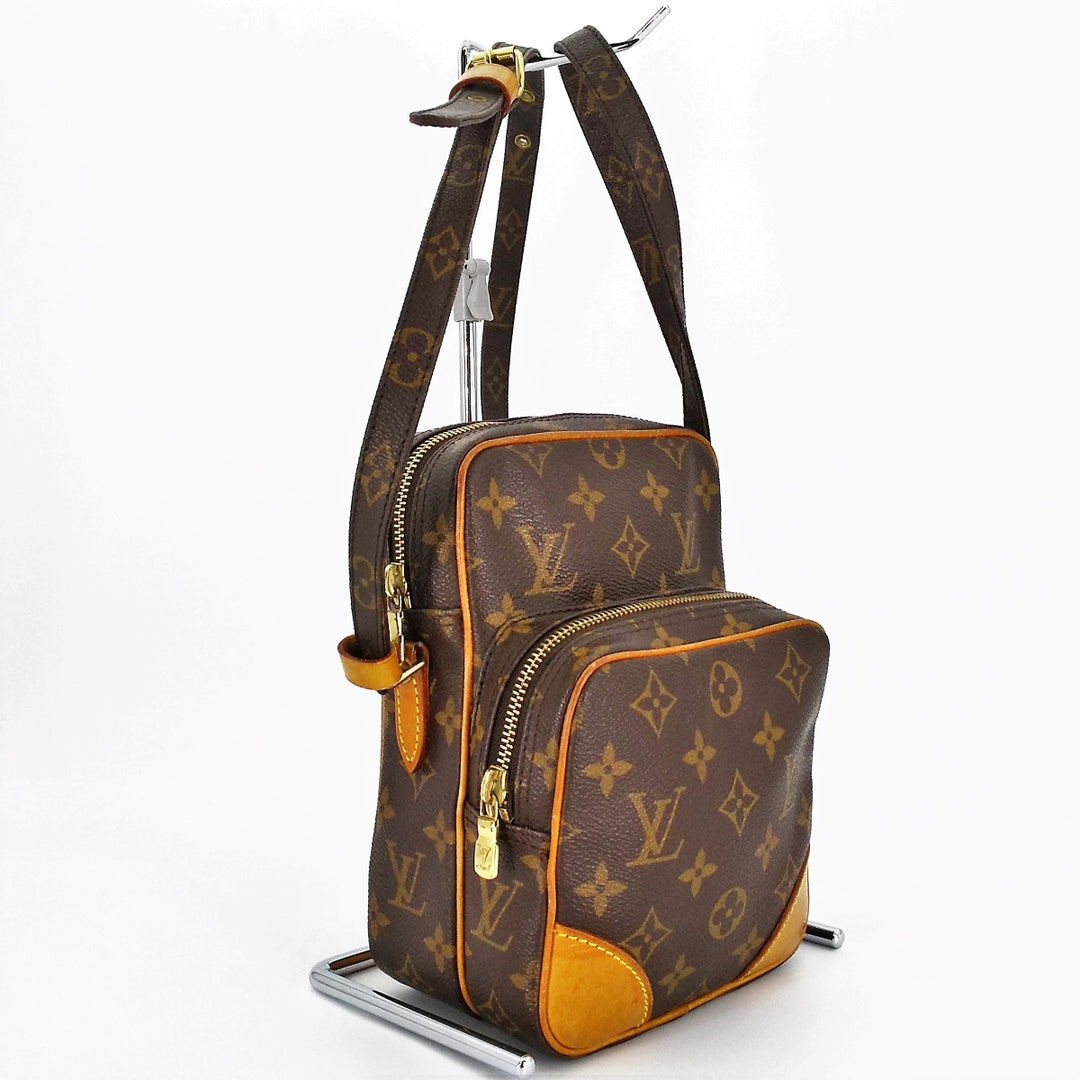 LOUIS VUITTON ルイ・ヴィトン 
 アマゾン M45236 ショルダーバッグ 
モノグラムキャンバス ブラウン