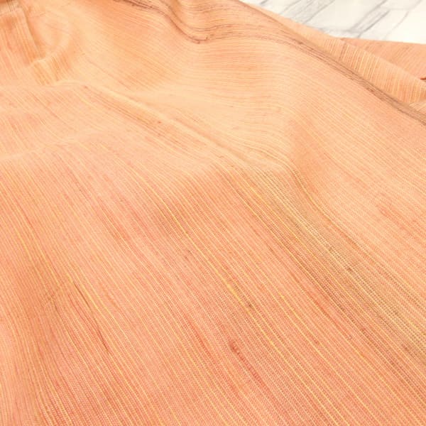 着物 
ウール サーモンピンク系