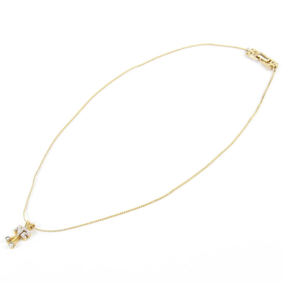 美品『USED』 メタル 
NINA RICCI NR ネックレス
