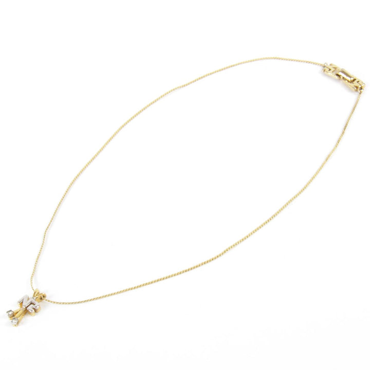 美品『USED』 メタル 
NINA RICCI NR ネックレス