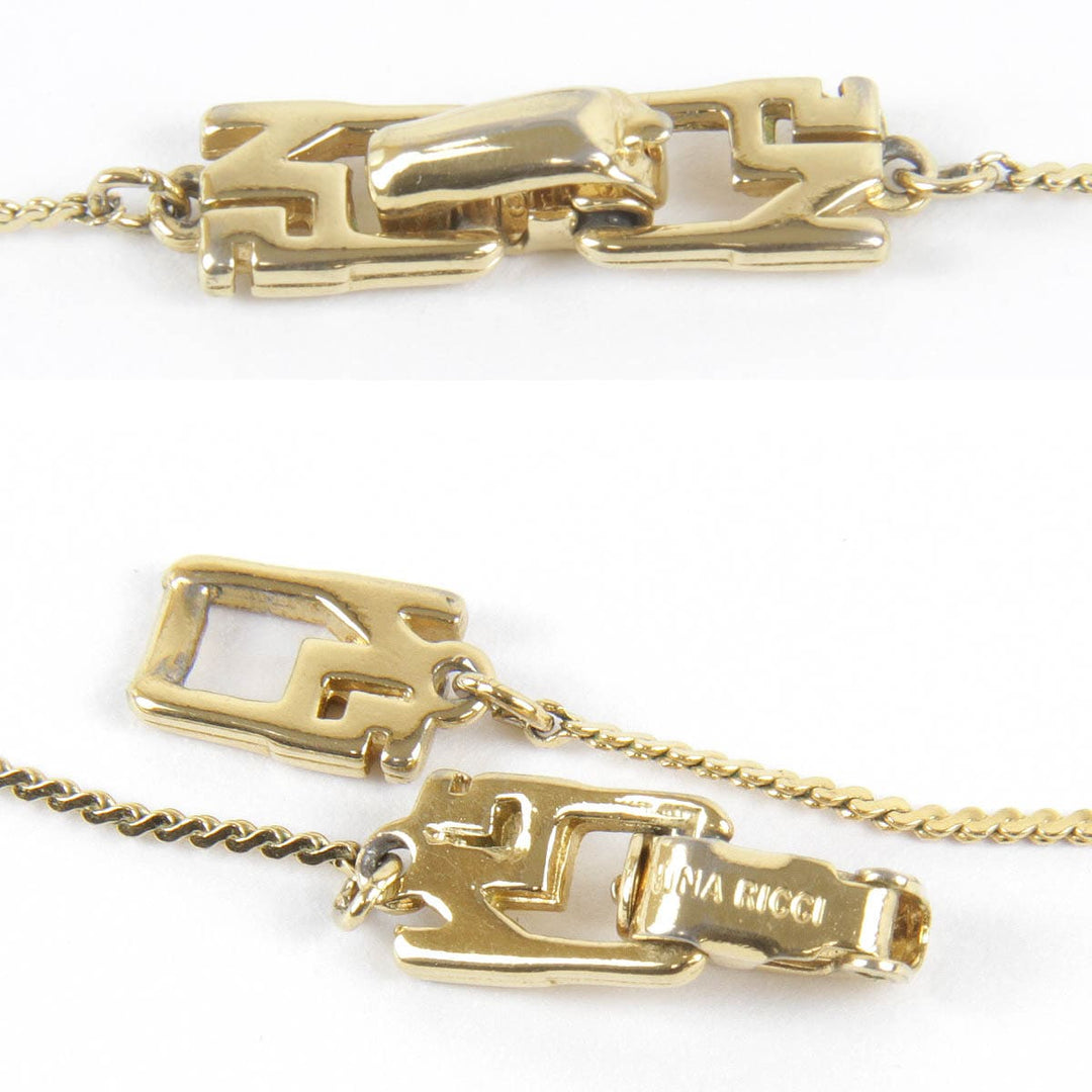 美品『USED』 メタル 
NINA RICCI NR ネックレス