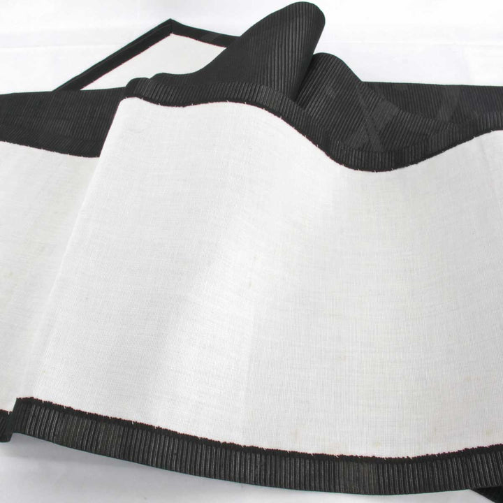 良品『USED』 
 
 蛍柄 名古屋帯 
不明 ブラック 夏帯 和装 レディース