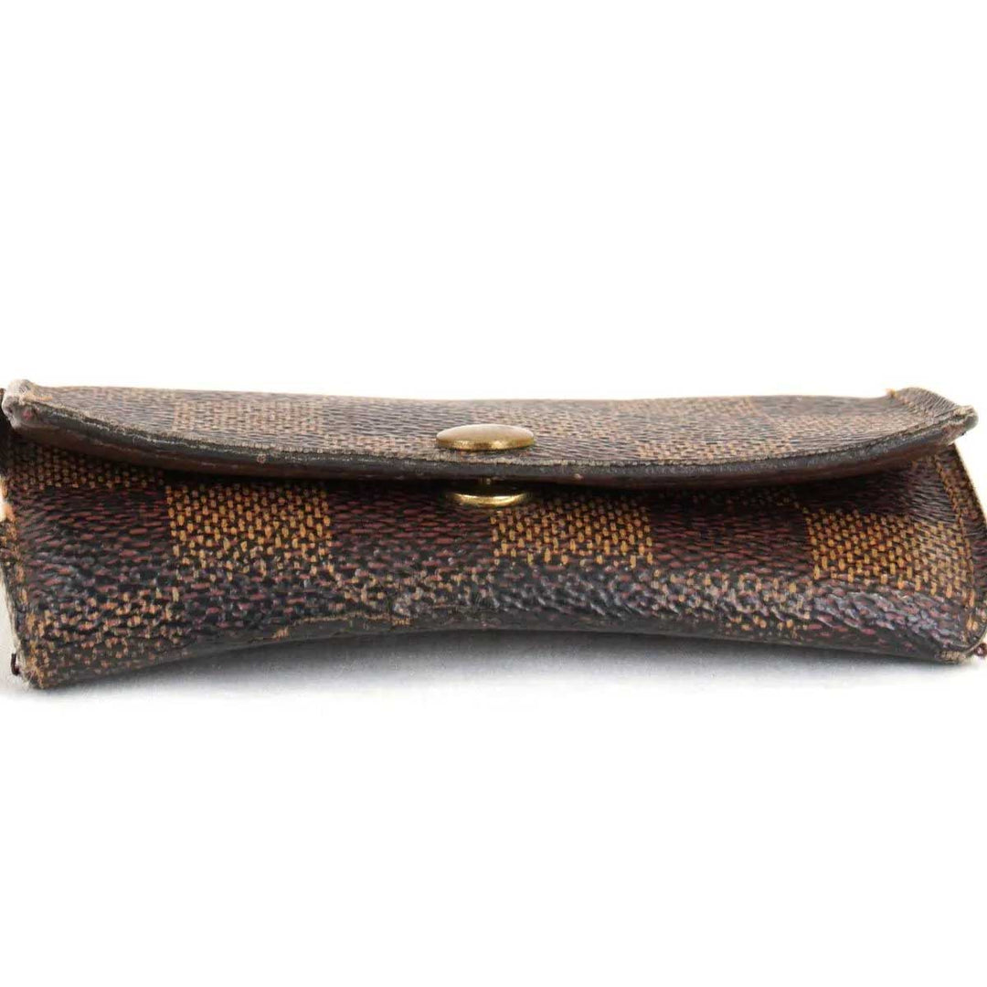 やや難あり『USED』 
LOUIS VUITTON ルイ・ヴィトン 
 ミュルティクレ4 N60385 キーケース 
ダミエキャンバス エベヌ