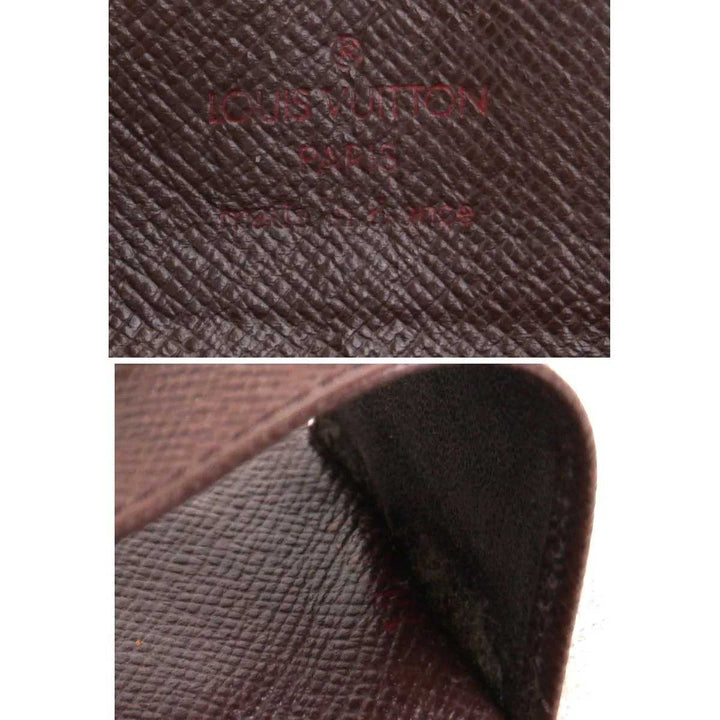 やや難あり『USED』 
LOUIS VUITTON ルイ・ヴィトン 
 ミュルティクレ4 N60385 キーケース 
ダミエキャンバス エベヌ