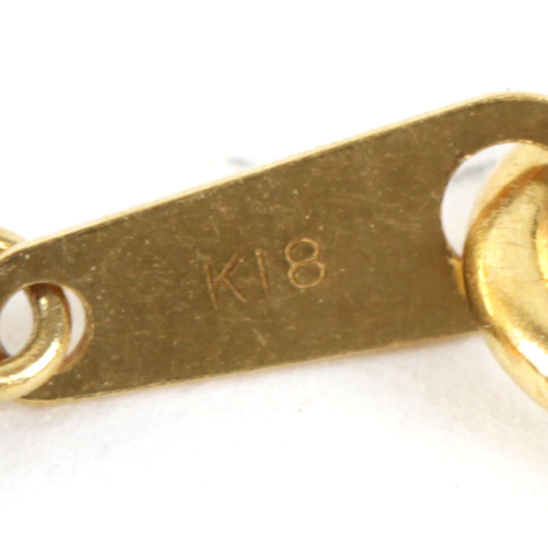 美品『USED』 K18 /アンバー 
 アンバーネックレス ネックレス
 6.1g