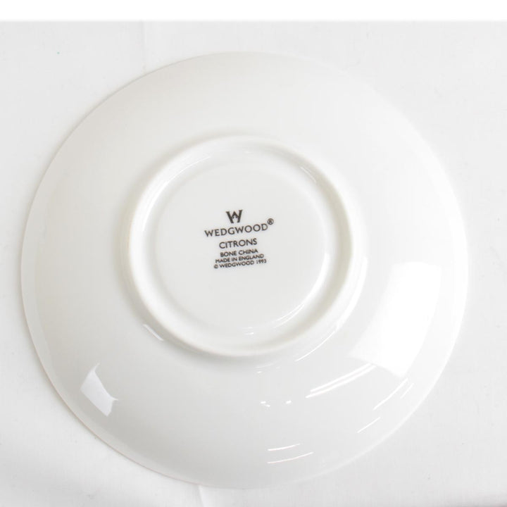 美品『USED』 
Wedgwood ウェッジウッド 
 カップ&ソーサ CITRONS 食器 
陶磁器