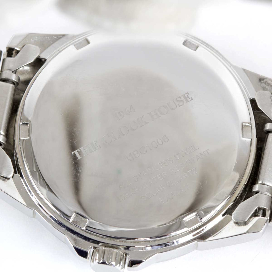 美品『USED』 
THE CLOCK HOUSE  MBC-1006 
腕時計
 ソーラー メンズ