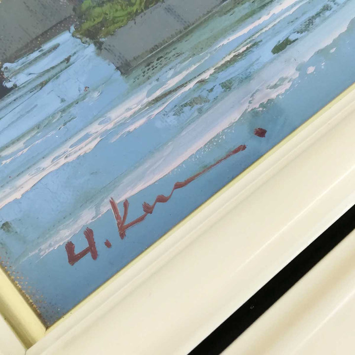 良品『USED』 
 
 黒沢久「セーヌ」 油彩 
 油絵 肉筆