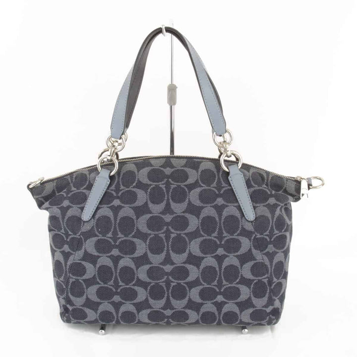 良品『USED』 
COACH コーチ 
 F25891 ショルダーバッグ 
デニム ブルー