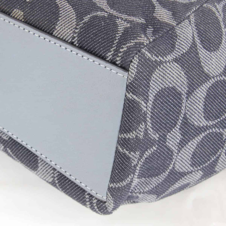 良品『USED』 
COACH コーチ 
 F25891 ショルダーバッグ 
デニム ブルー
