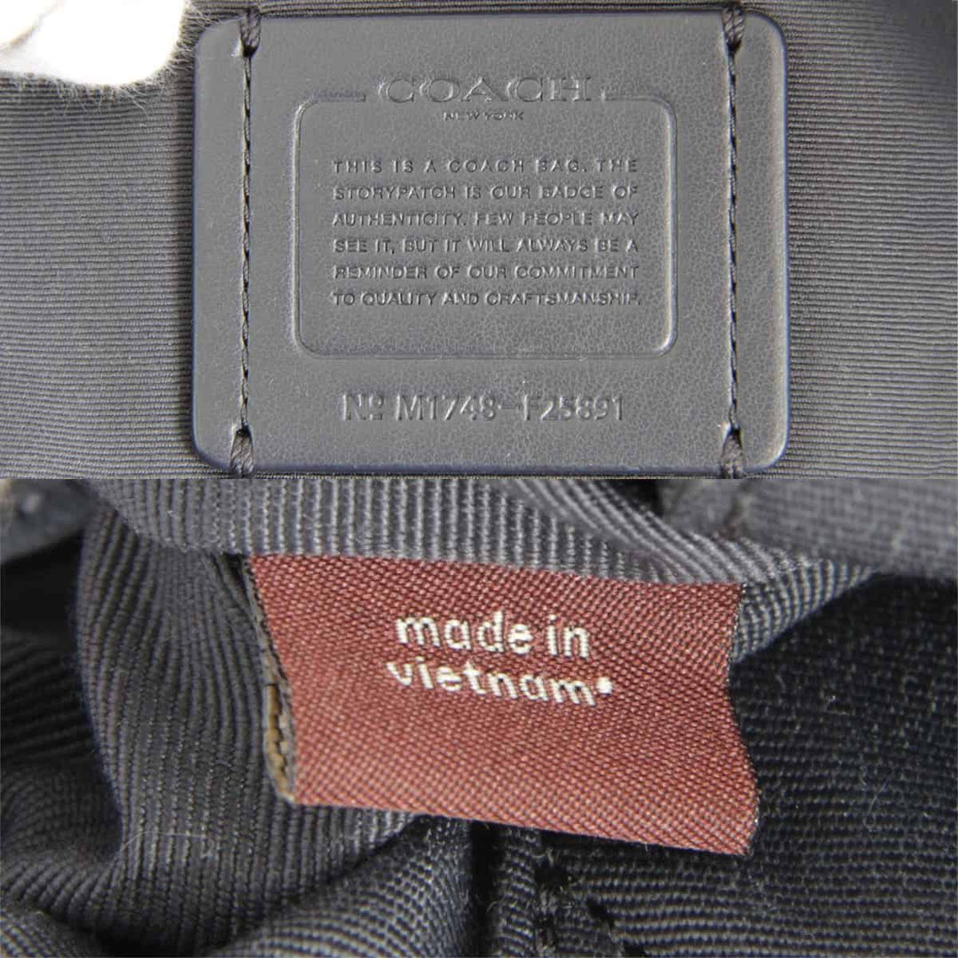 良品『USED』 
COACH コーチ 
 F25891 ショルダーバッグ 
デニム ブルー