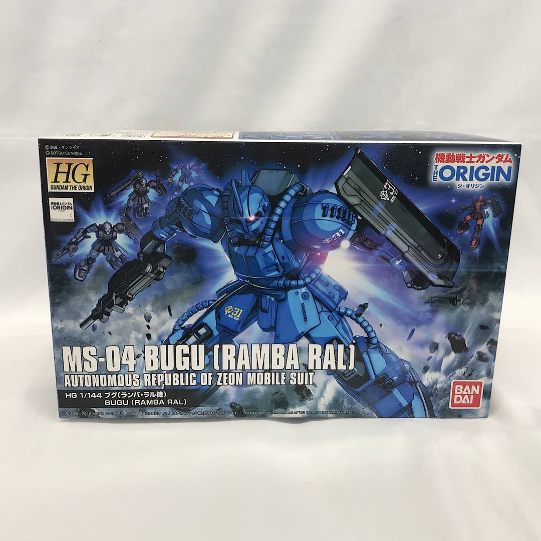 『未使用品』 
 
 機動戦士ガンダムTHE ORIGIN ブグ(ランバ・ラル機) HG1/444スケール プラモデル 
PS/PE