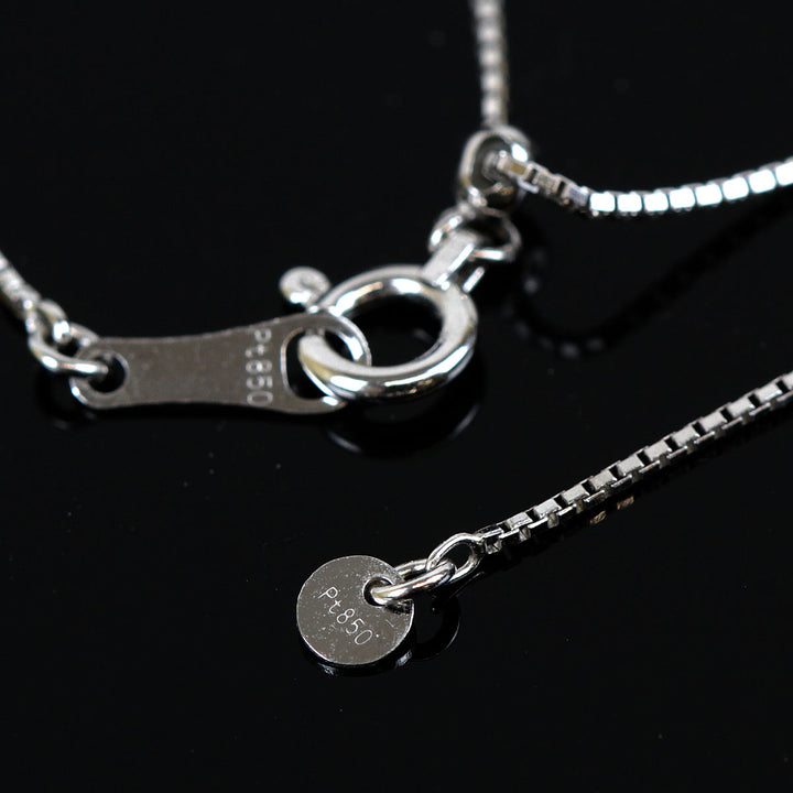 美品『USED』 Pt850/Pt900  /ダイヤモンド 
ネックレス
 ダイヤモンド 1.002 2.8g